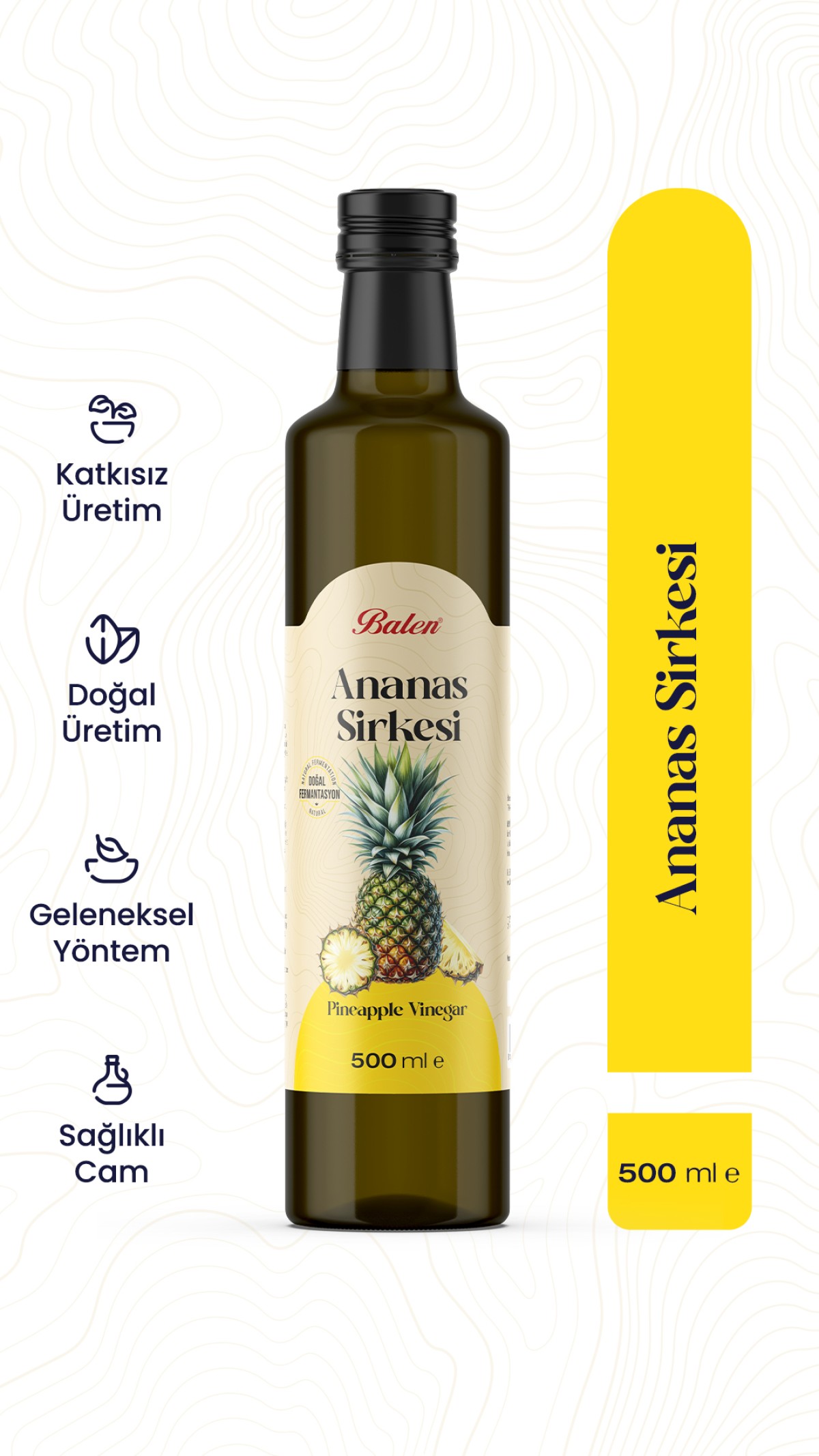 BALEN ANANAS SİRKESİ * 500 ML