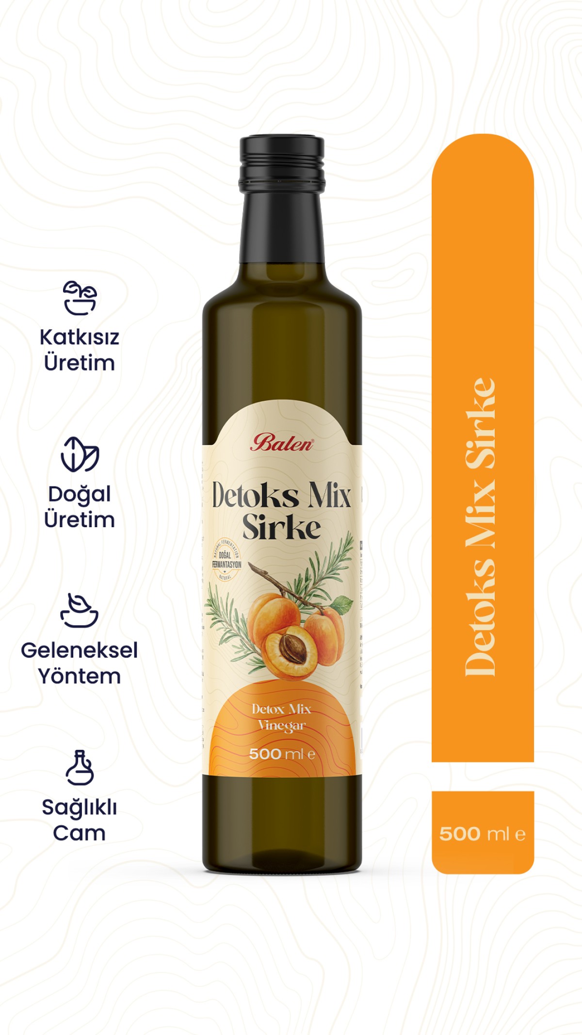 BALEN DETOKS MİX SİRKE * 500 ML BALEN DETOKS MİX SİRKE * 500 ML