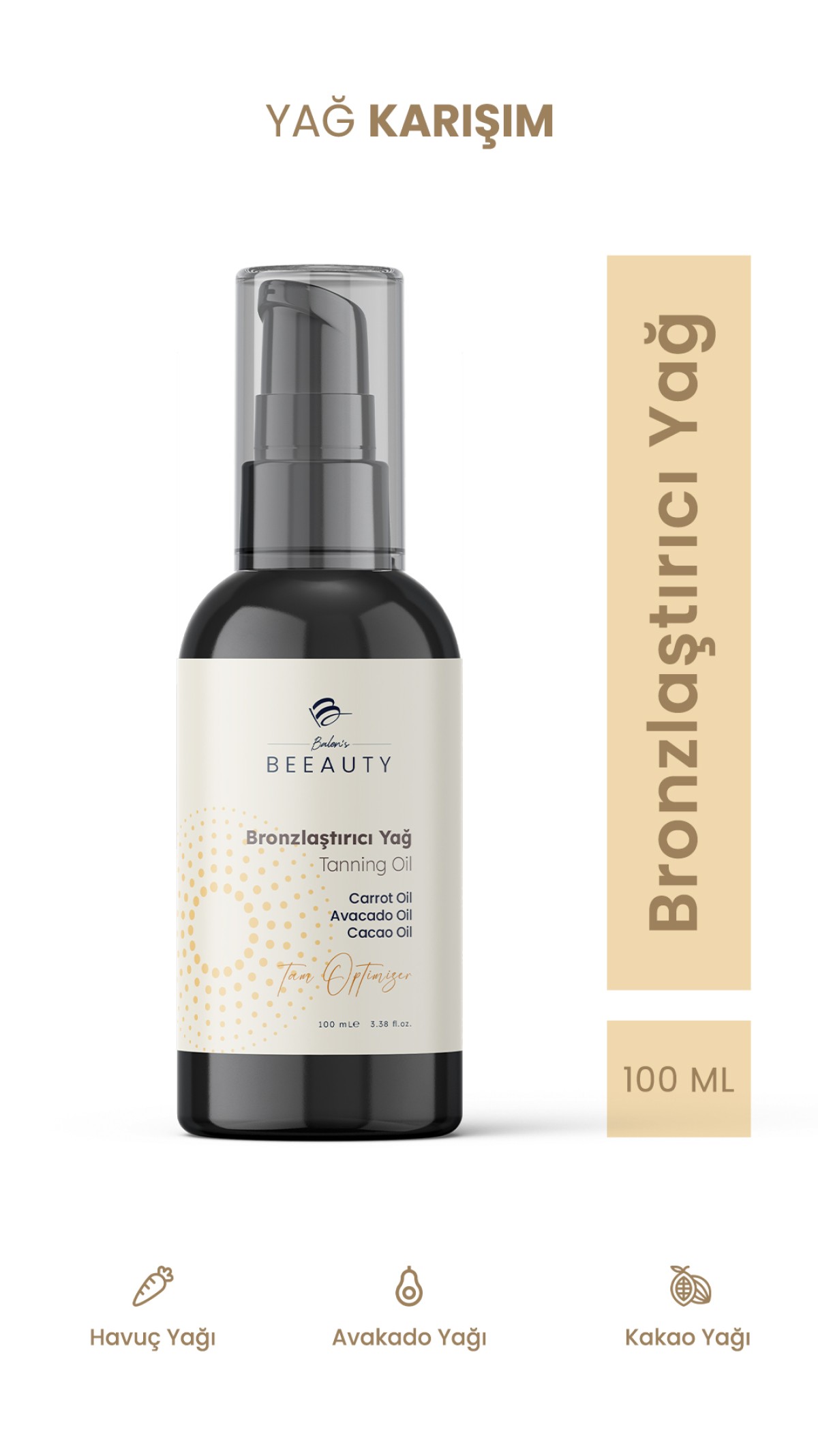 BALEN’S BEEAUTY BRONZLAŞTIRICI YAĞ * 100 ML BALEN’S BEEAUTY BRONZLAŞTIRICI YAĞ * 100 ML