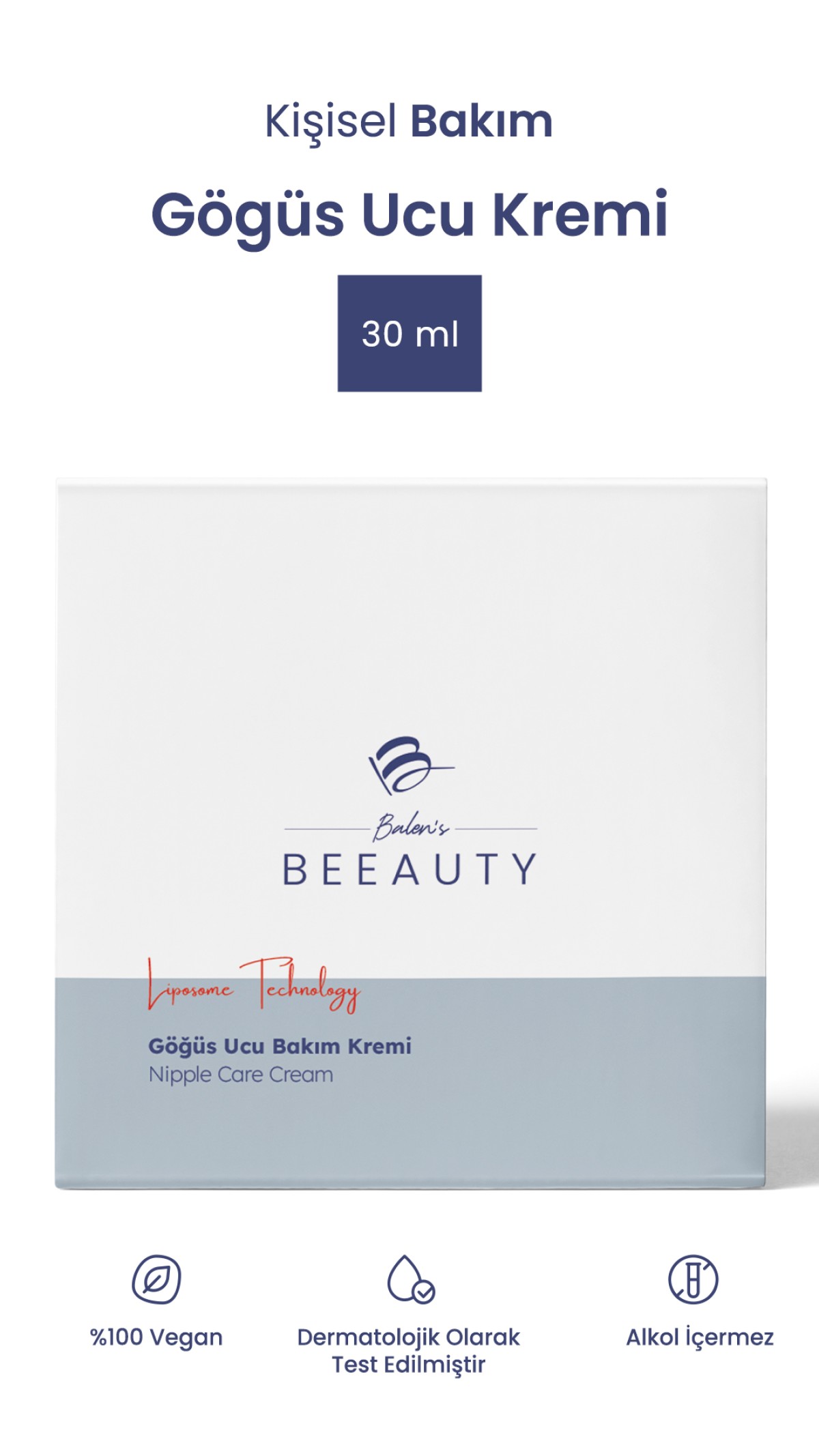 BALEN’S BEEAUTY GÖĞÜS UCU KREMİ * 30 ML BALEN’S BEEAUTY GÖĞÜS UCU KREMİ * 30 ML
