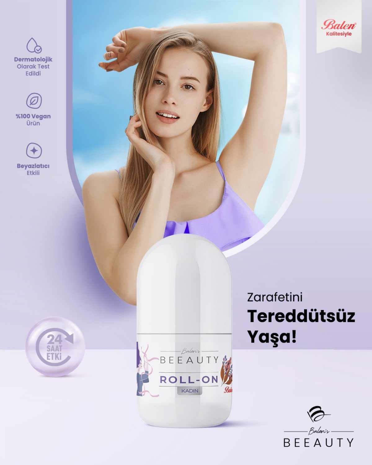 BALEN’S BEEAUTY KADIN BEYAZLATICI DEODORANT ROLL-ON * 50 ML BALEN’S BEEAUTY KADIN BEYAZLATICI DEODORANT ROLL-ON * 50 ML