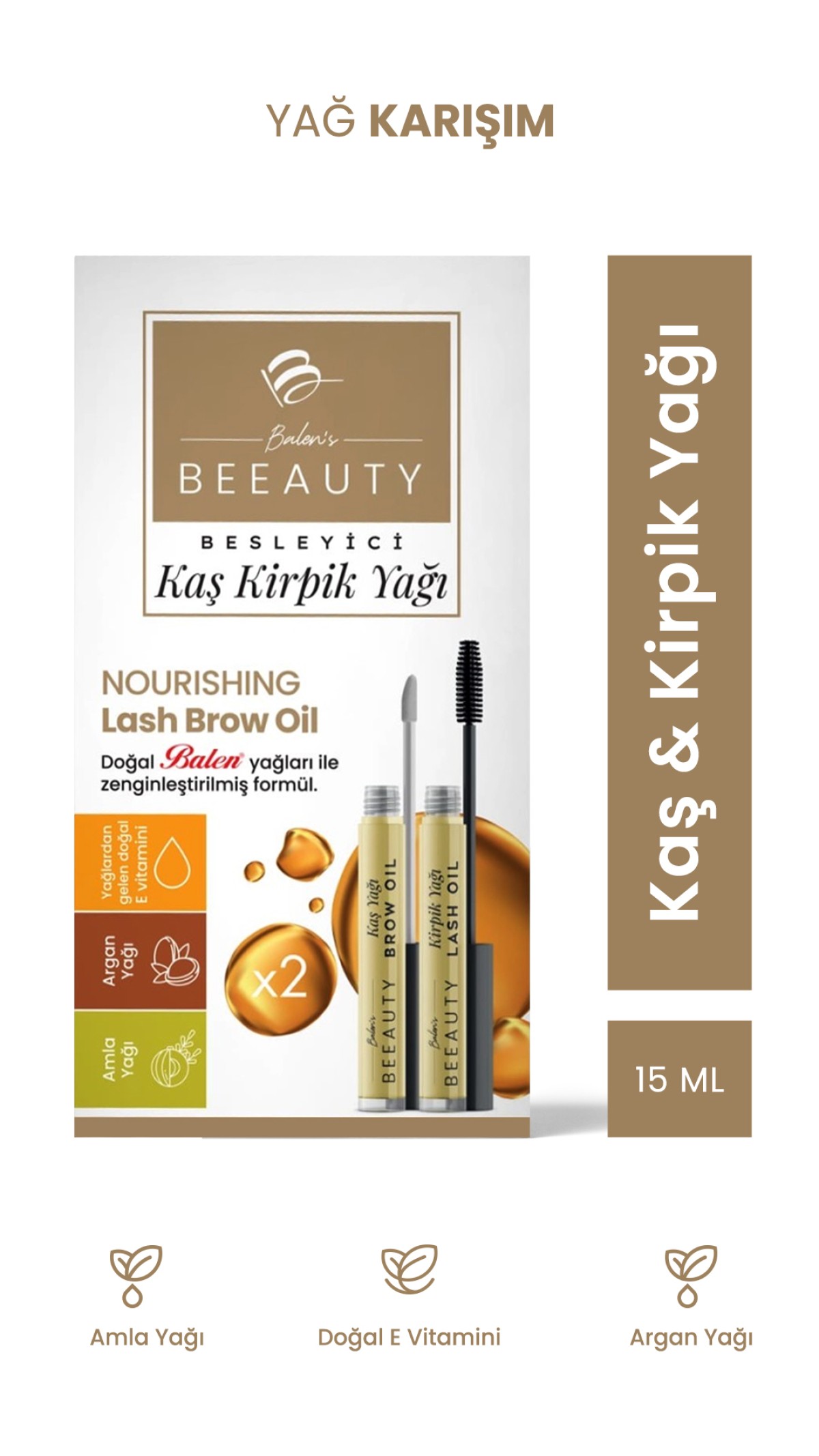 BALEN’S BEEAUTY KAŞ KİRPİK YAĞI * 15 ML BALEN’S BEEAUTY KAŞ KİRPİK YAĞI * 15 ML
