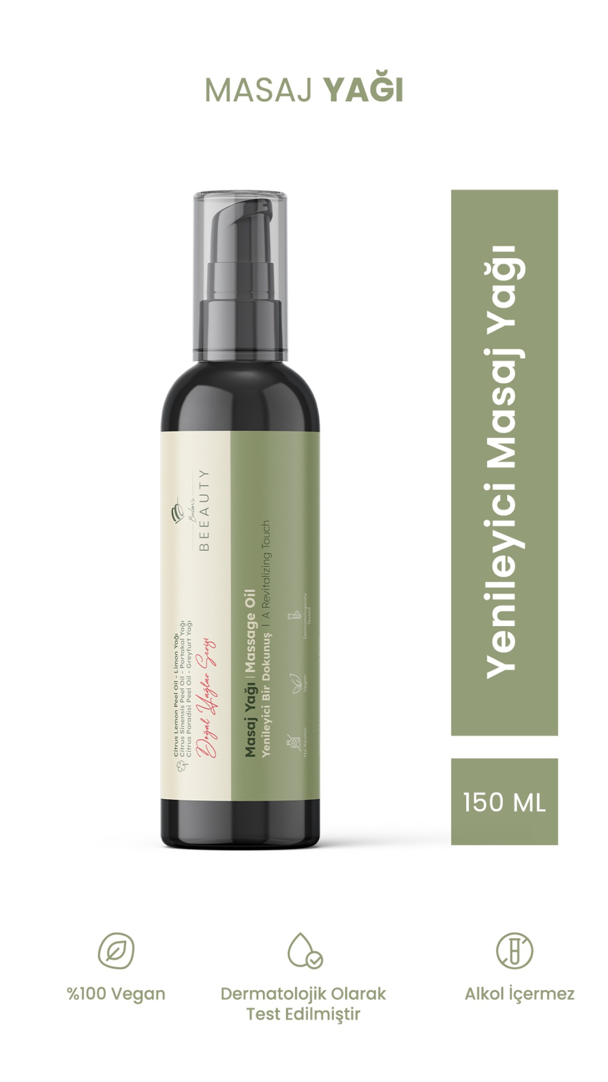 BALEN’S BEEAUTY YENİLEYİCİ MASAJ YAĞI * 150 ML BALEN’S BEEAUTY YENİLEYİCİ MASAJ YAĞI * 150 ML