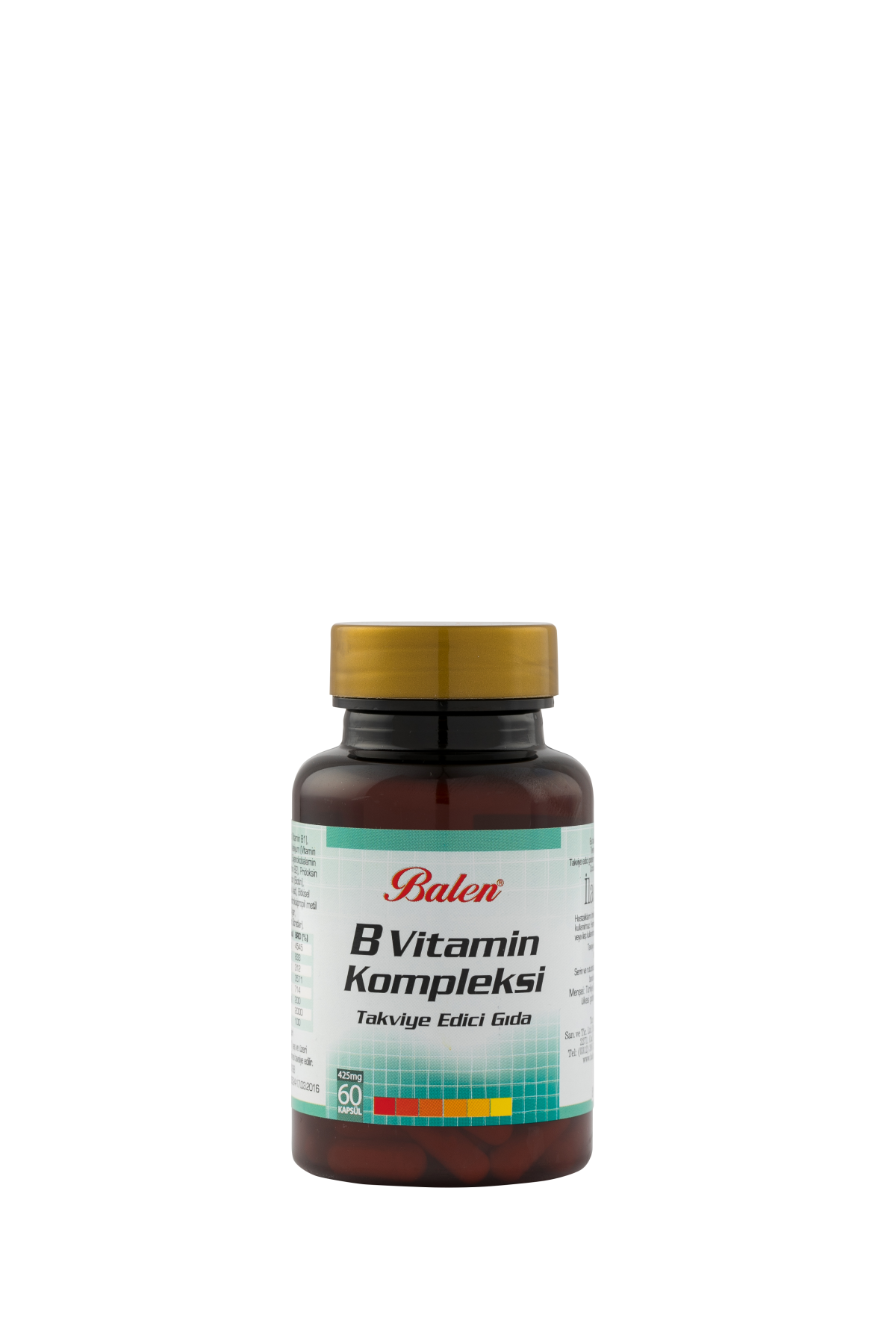 Balen B Vitamini Kompleksi Kapsül 425 MG*60