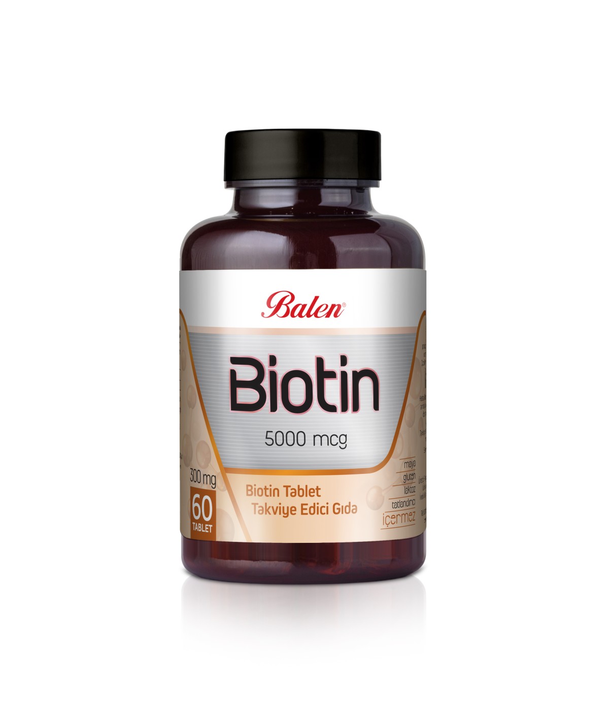 Balen Biotin 300 mg *60 Tablet Balen Biotin 300 mg *60 Tablet