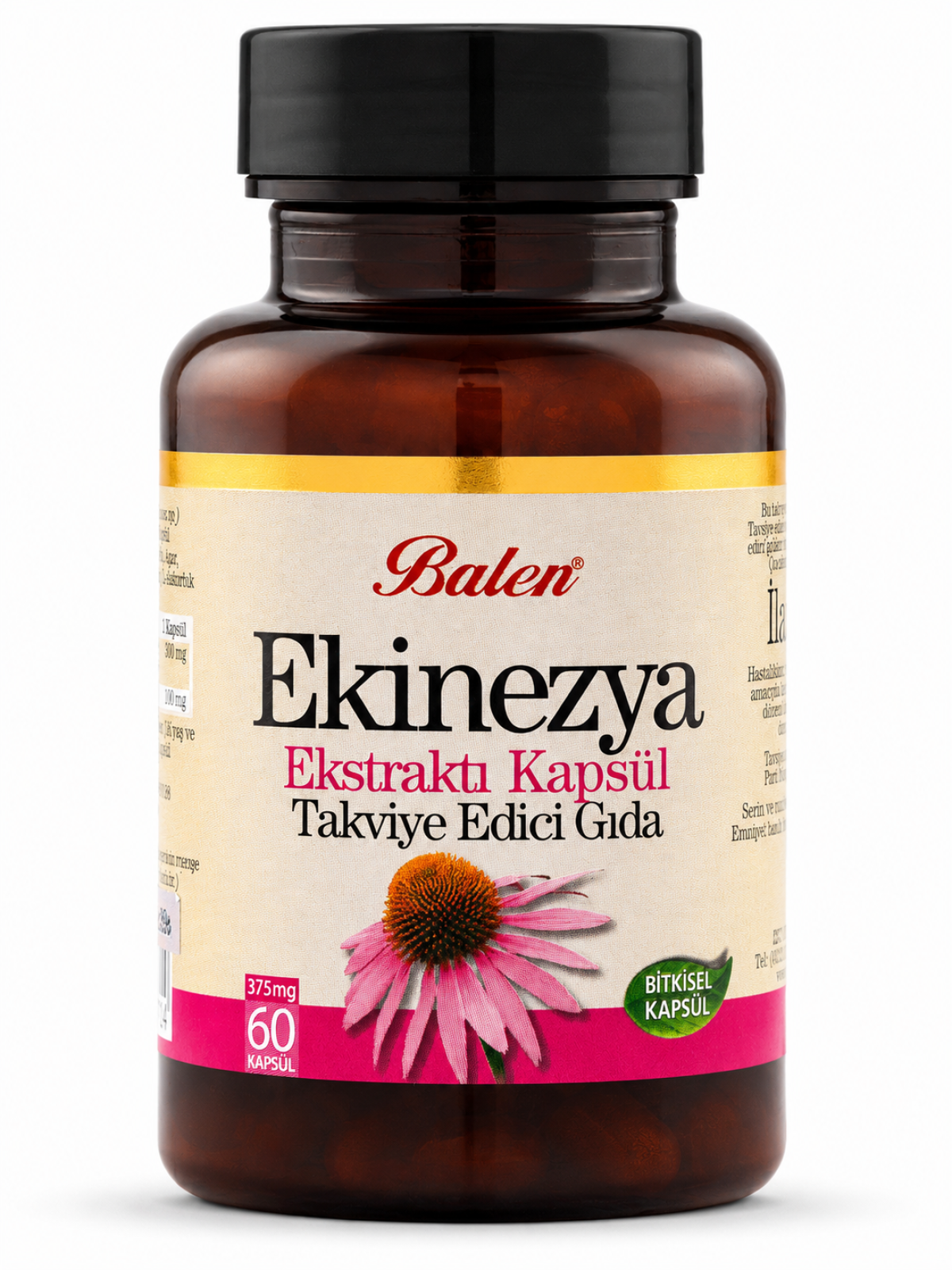 EKİNEZYA EKSTRAKTI KAPSÜL 375 MG*60 EKİNEZYA EKSTRAKTI KAPSÜL 375 MG*60