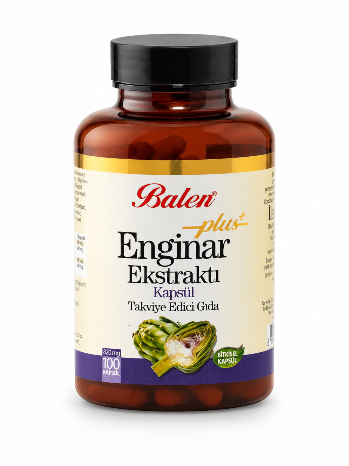 ENGİNAR PLUS KAPSÜL 820 MG*100