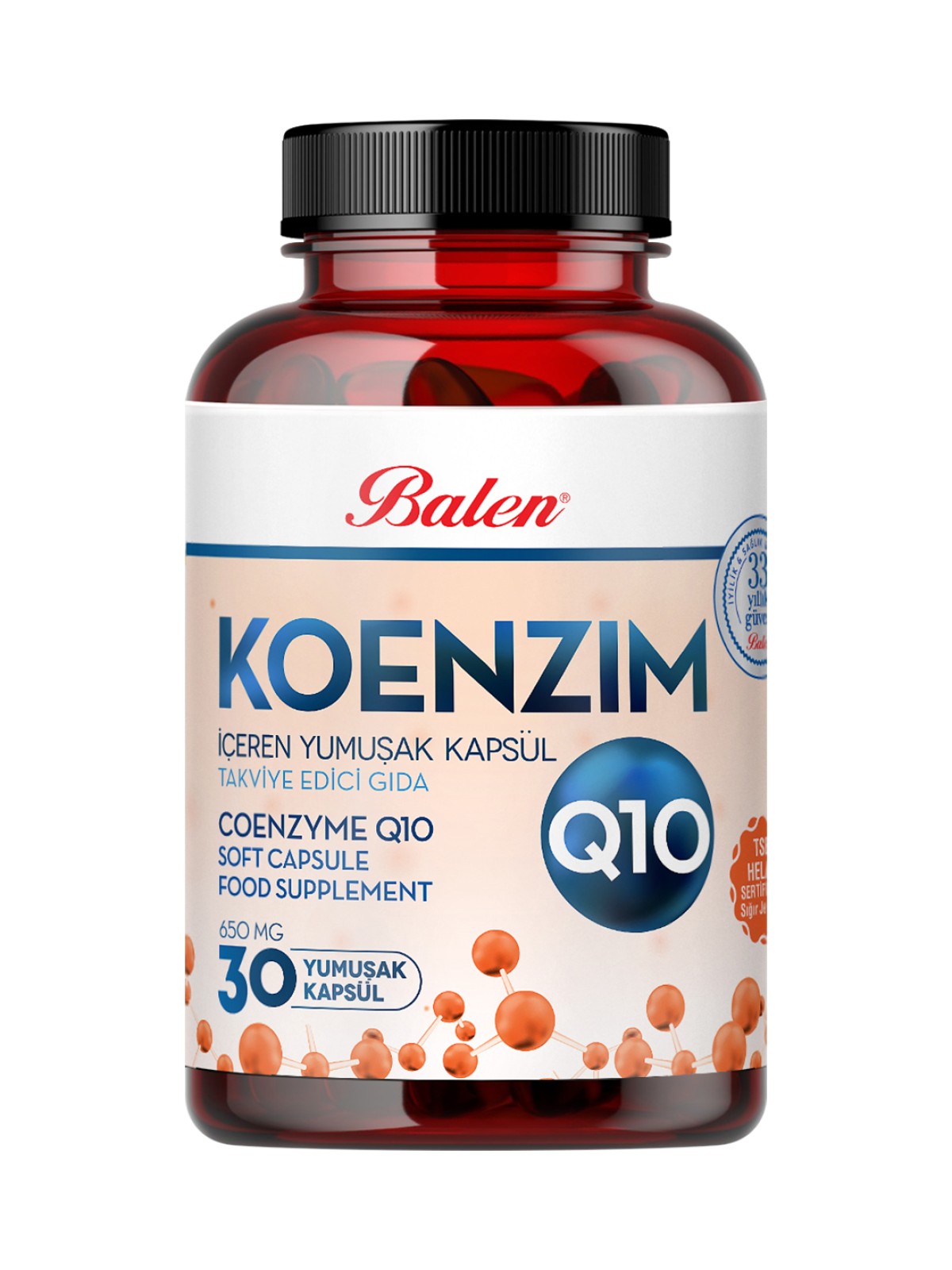 KOENZİM Q10 İÇEREN YUMUŞAK KAPSÜL 650 MG*30 KOENZİM Q10 İÇEREN YUMUŞAK KAPSÜL 650 MG*30