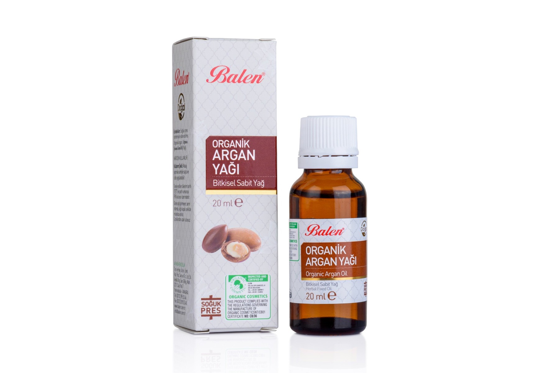 Balen Organik Argan Yağı 20 Ml Balen Organik Argan Yağı 20 Ml