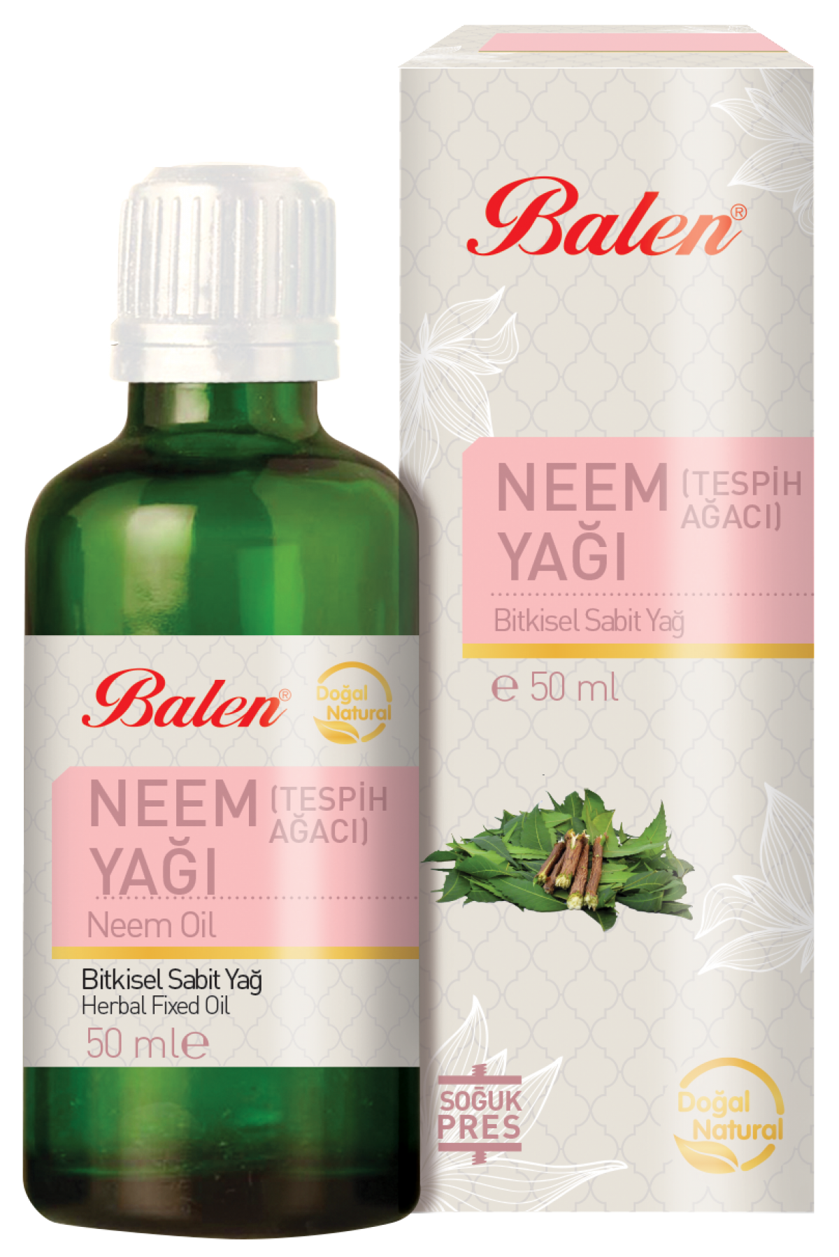 Balen Tespih Ağacı Yağı (Neem Yağı) 50 Ml Balen Tespih Ağacı Yağı (Neem Yağı) 50 Ml