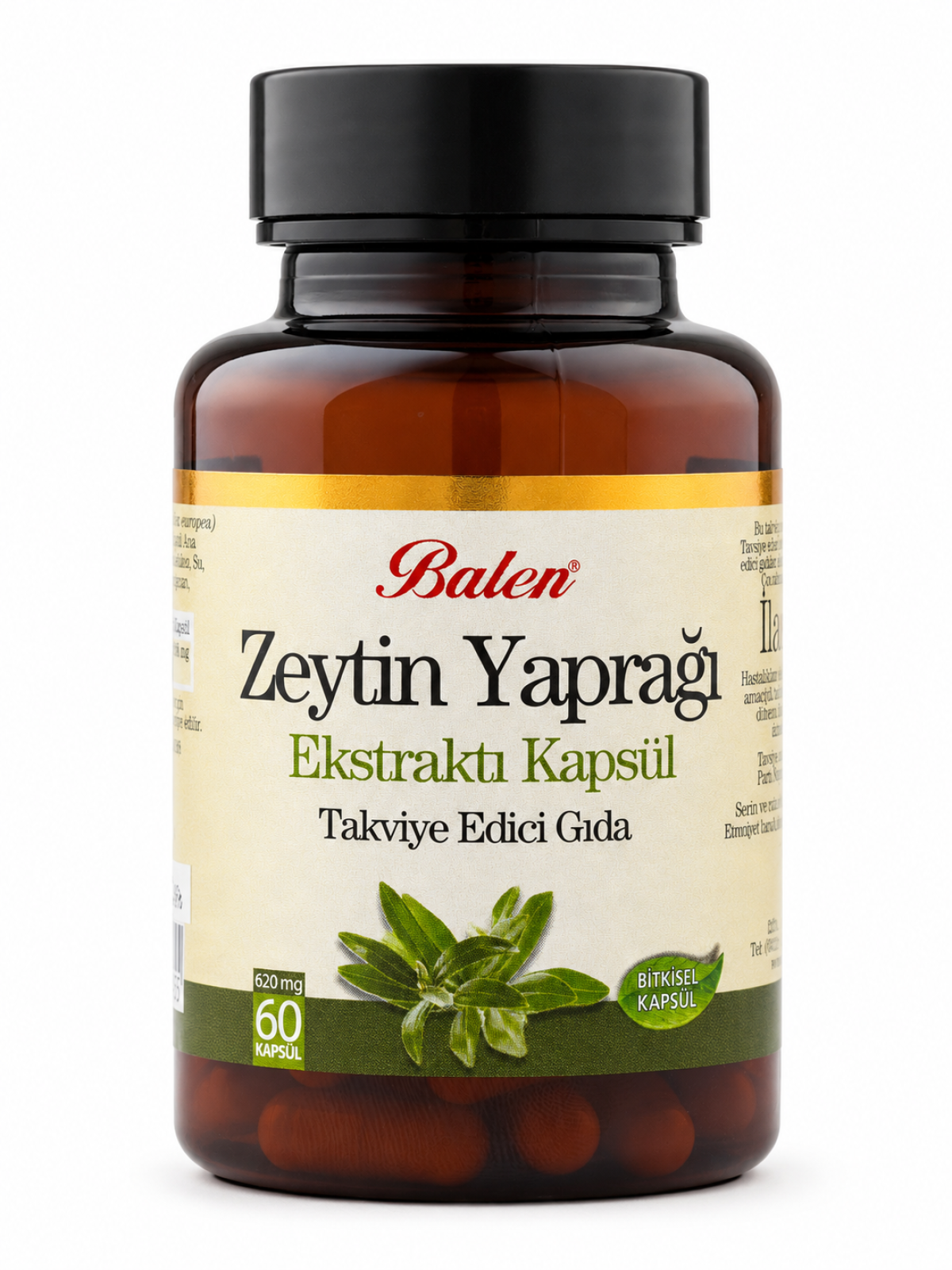 Balen Zeytin Yaprağı Ekstraktı Kapsül