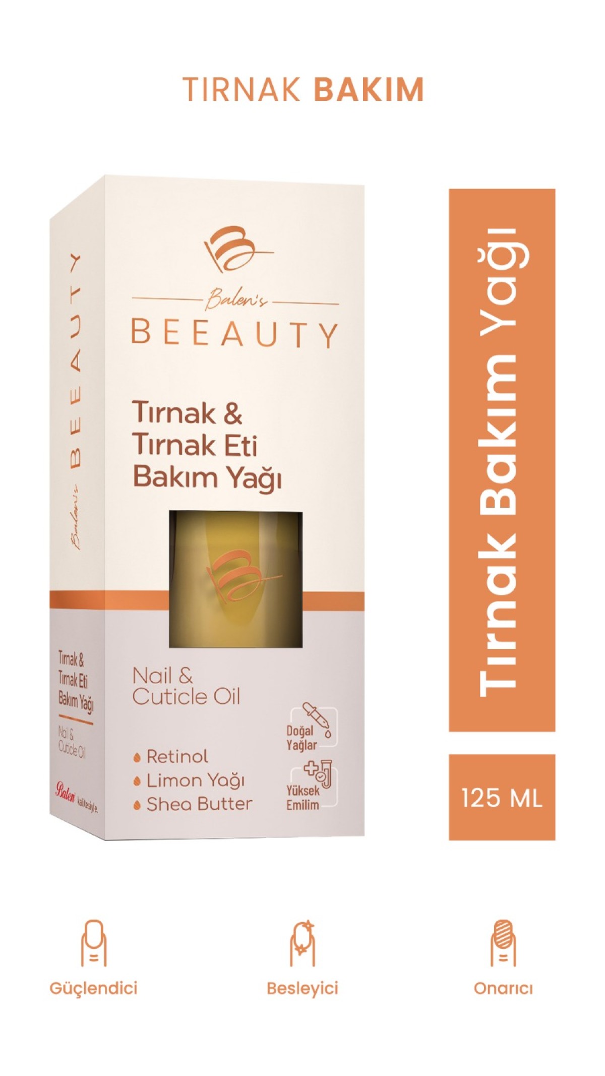Balen's Beeauty Tırnak & Tırnak Eti Bakım Yağı Balen's Beeauty Tırnak & Tırnak Eti Bakım Yağı