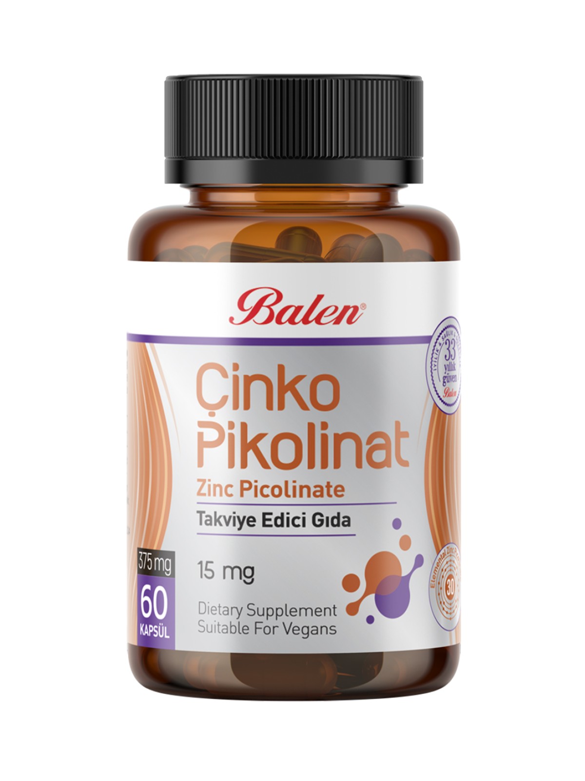 ÇİNKO PİKOLİNAT 375 MG*60 ÇİNKO PİKOLİNAT 375 MG*60