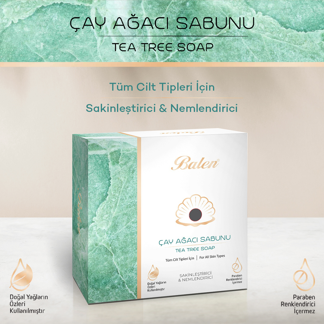 Çay Ağacı Sabunu *125 gr Çay Ağacı Sabunu *125 gr