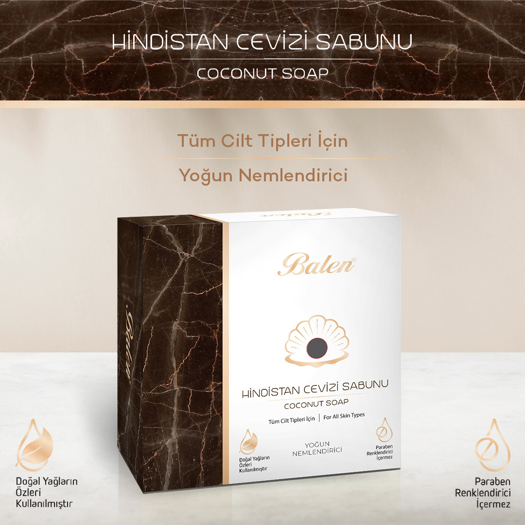Hindistan Cevizi Sabunu *125 gr Hindistan Cevizi Sabunu *125 gr