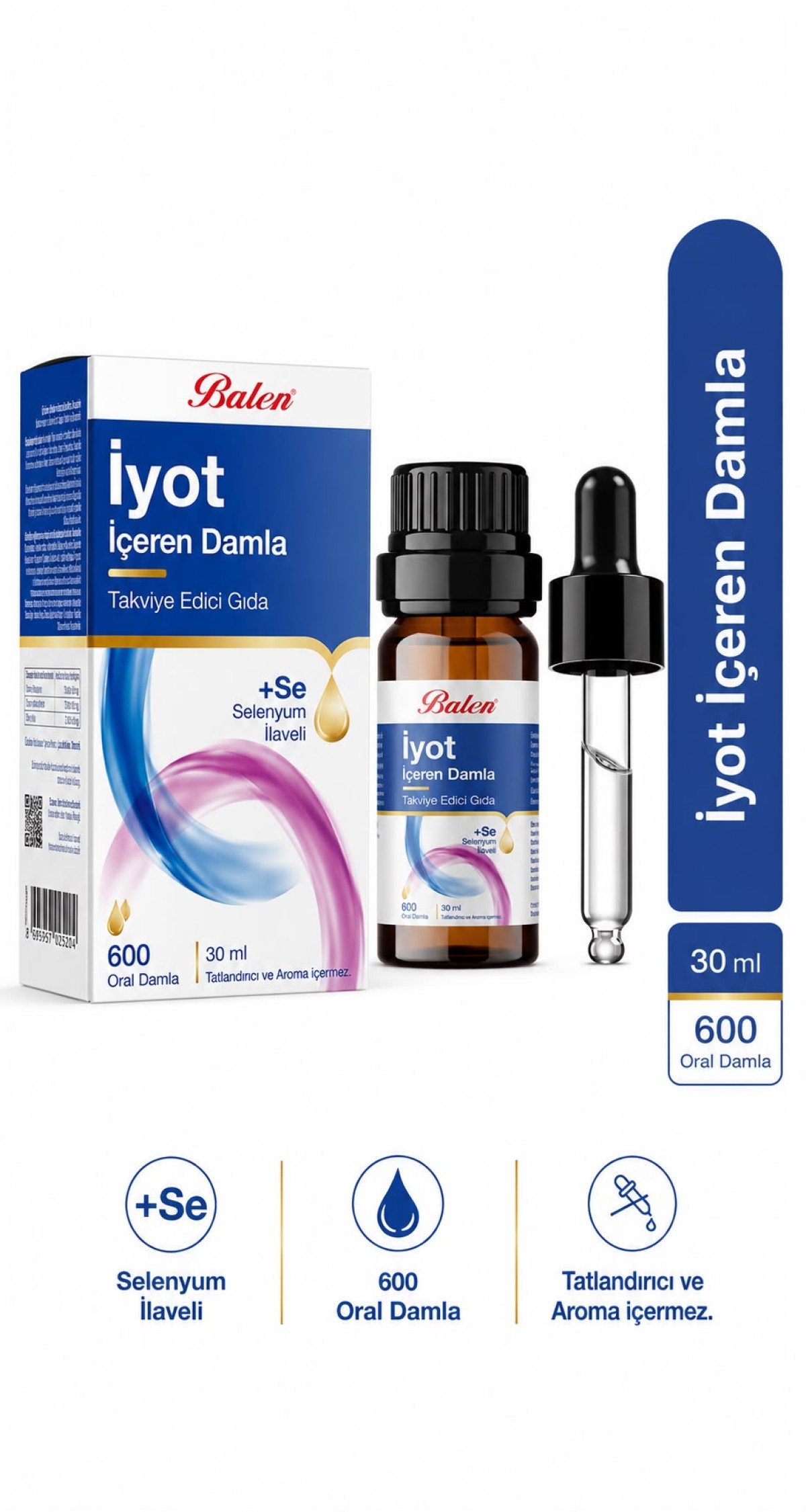İYOT İÇEREN DAMLA TAKVİYE EDİCİ GIDA 30 ML * 600 DAMLA İYOT İÇEREN DAMLA TAKVİYE EDİCİ GIDA 30 ML * 600 DAMLA