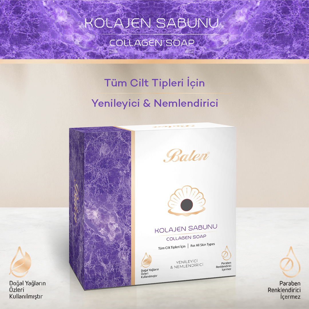 Kolajen Sabunu (Balık Kolejenli) *125 gr Kolajen Sabunu (Balık Kolejenli) *125 gr