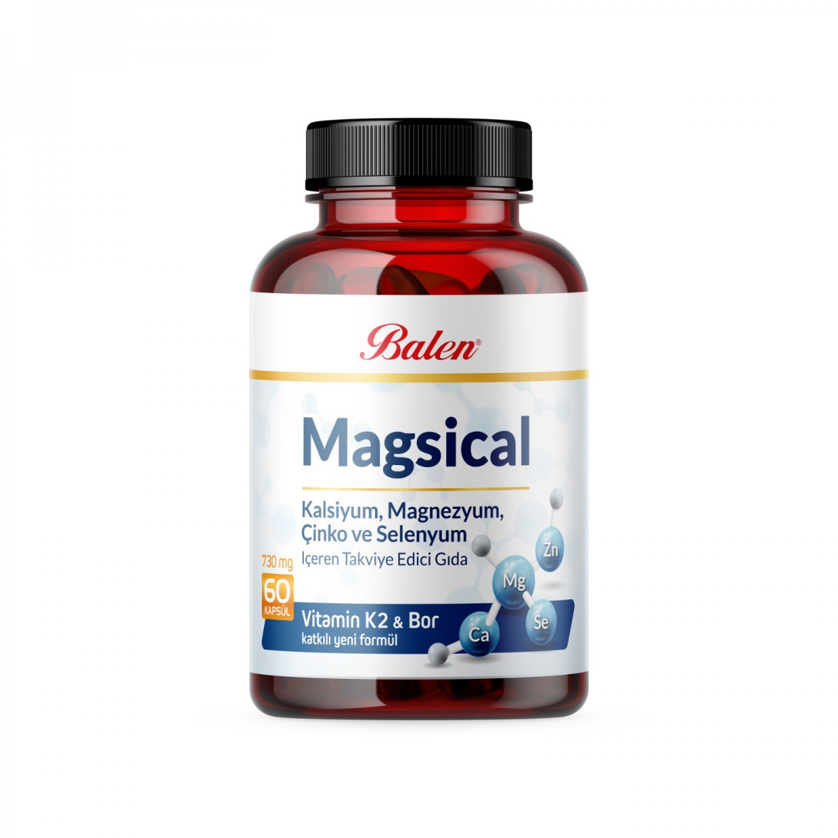 Magsical 730 mg * 60 kapsül