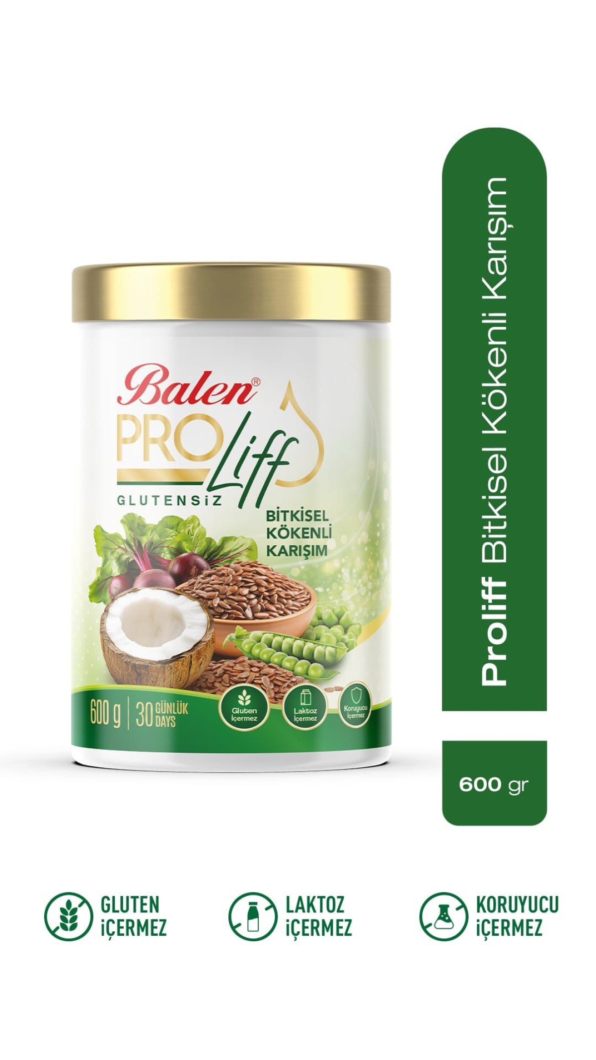 PROLİFF BİTKİSEL KÖKENLİ KARIŞIM * 600 G PROLİFF BİTKİSEL KÖKENLİ KARIŞIM * 600 G