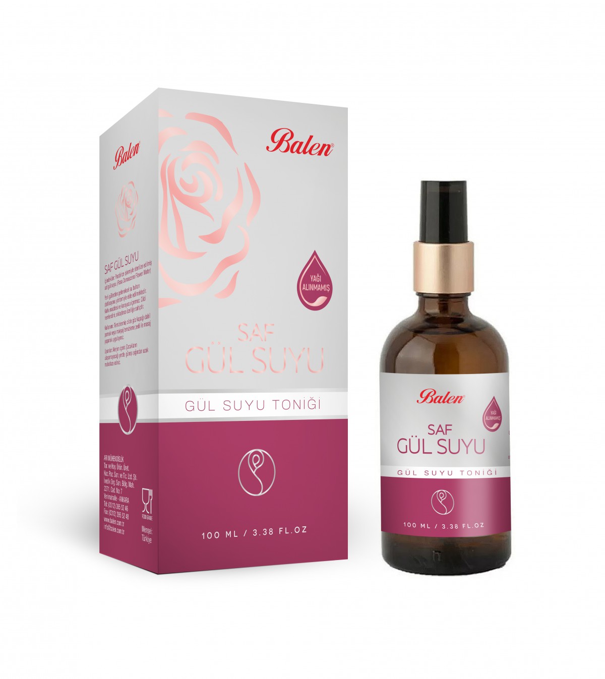 Saf Gül Suyu Saf Gül Suyu