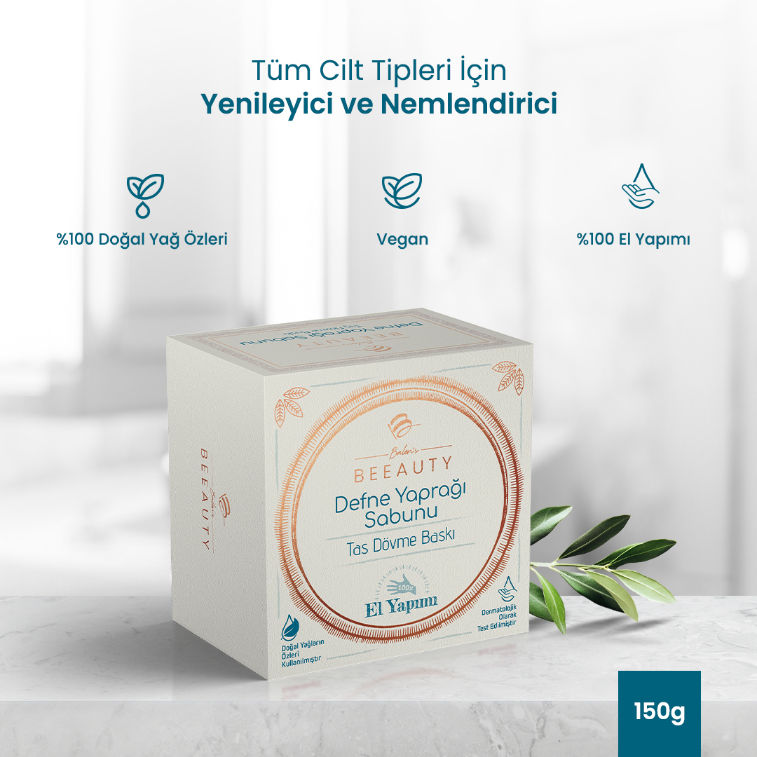 Taş dövm Sabun Defne Sabun * 150 gr