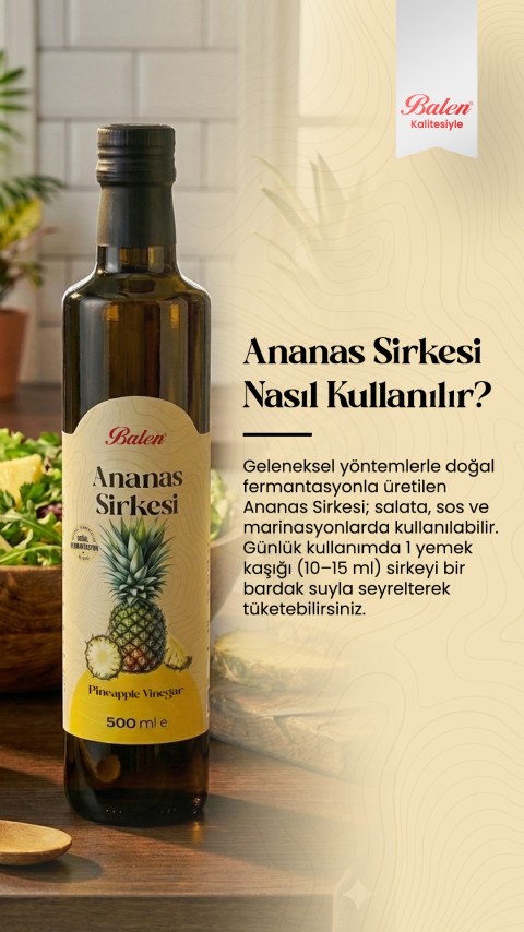 BALEN ANANAS SİRKESİ * 500 ML