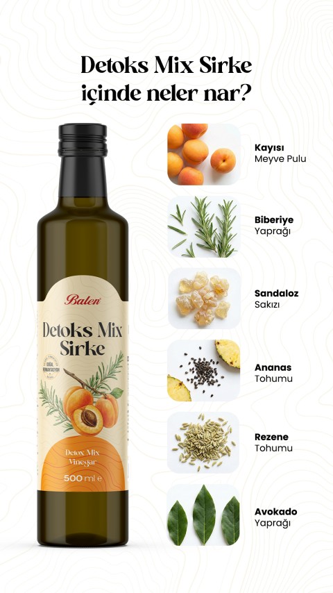 BALEN DETOKS MİX SİRKE * 500 ML