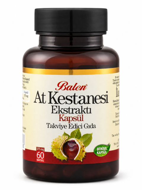 AT KESTANESİ EKSTRAKTI KAPSÜL 375 MG*60