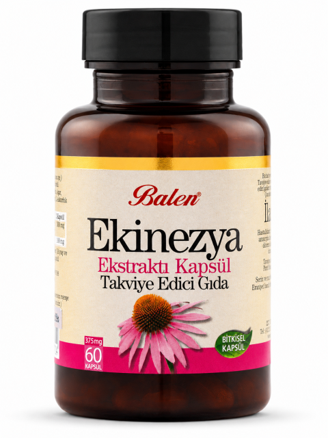 EKİNEZYA EKSTRAKTI KAPSÜL 375 MG*60