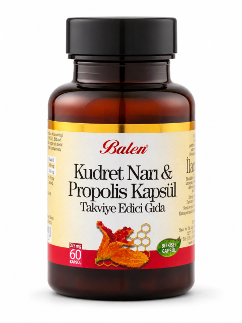 KUDRET NARI& PROPOLİS KAPSÜL 375 MG*60