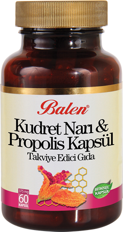 Balen Kudret Narı & Propolis Kapsül Takviye Edici Gıda