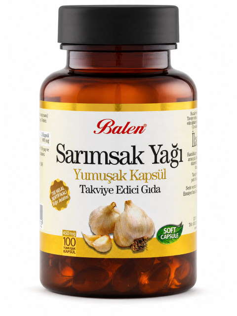 Balen Sarımsak Yağı Yumuşak Kapsül