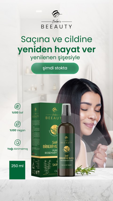 BALEN’S BEEAUTY SAF BİBERİYE HİDROSOLÜ * 250 ML