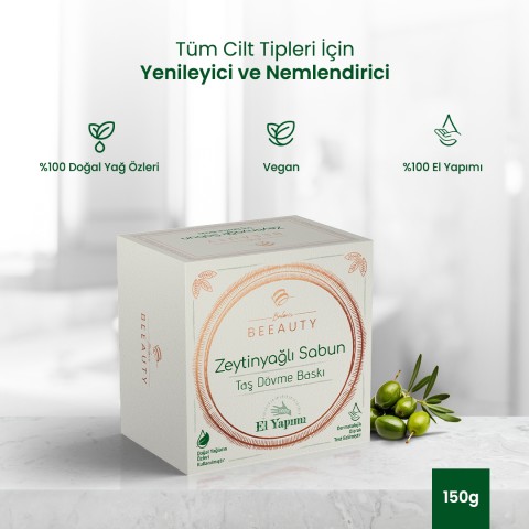 Taş Dövme Sabun Zeytinyağı * 150 gr